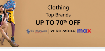 Amazon Upto 60% off Sports Fashion Sale 15-18 DEC