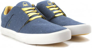 United Colors of Benetton Men Sneakers (Blue)