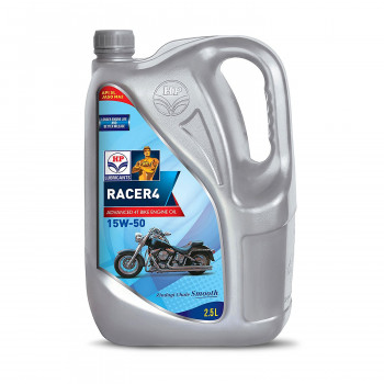 HP Lubricants Racer4 15W-50 API SL Engine Oil for Bikes (2.5 L)@Rs 431 (50% off)