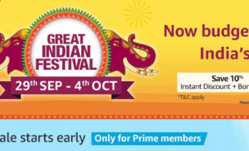 Amazon great indian sale 29 sept - 4 oct