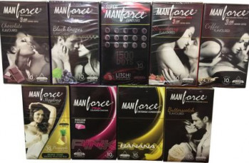 Flipkart Manforce New Honeymoon Pack with exclusive Litchi Flavor Condom (Set of 9, 90S)