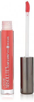 Amazon Lakme Absolute Plump & Shine Lip Gloss, Pink Shine, 3 g