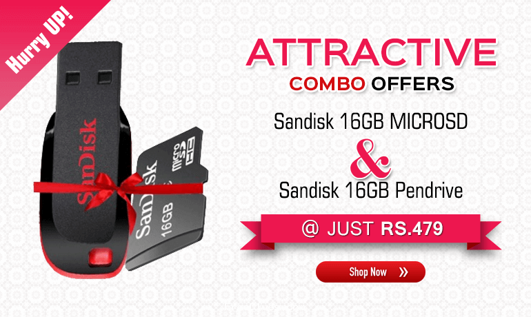 Moskart Get Sandisk 16GB Memory Card & Pendrive only at Rs. 449 with Free Shipping