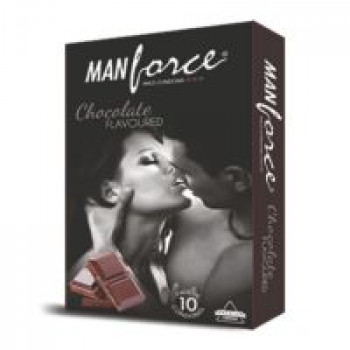 Amazon Man Force Extra Dotted Condoms -Chocolate Flavoured
