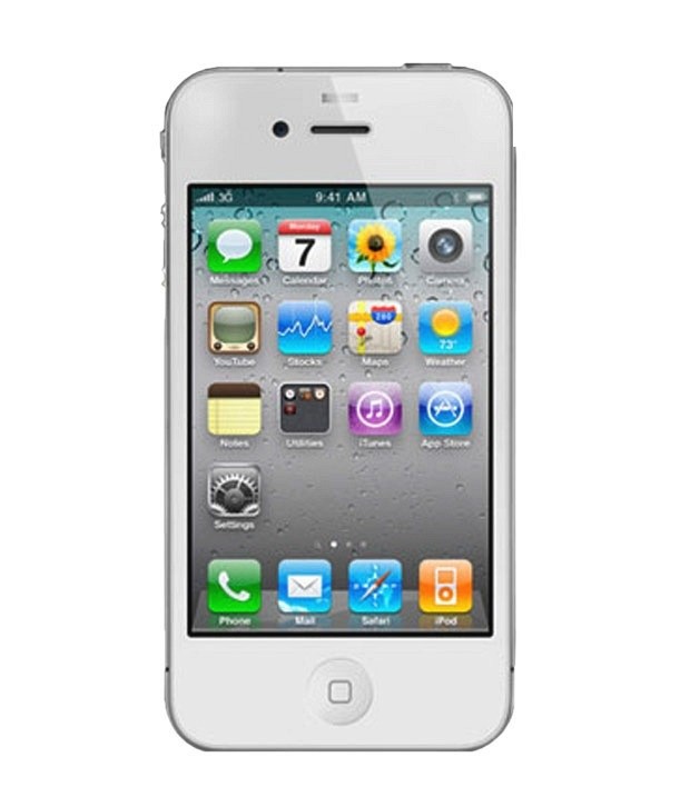 Moskart Apple iPhone 4S 16GB White Refurbished at Rs. 9,499