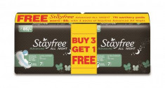 Amazon Stayfree Advanced All Night - 7s 3 Get 1 Free (28 pads)