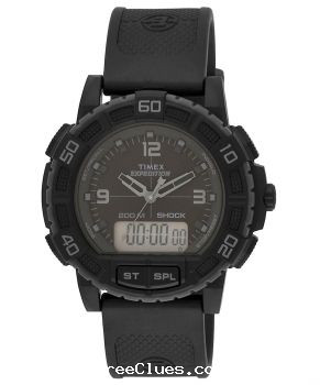 Myntra Timex Expedition Men Black Analogue Watch