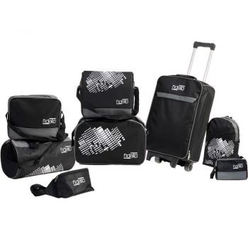 Homeshop18 Set of 8 Cabin Size Trolley Bag Combo By Fidato