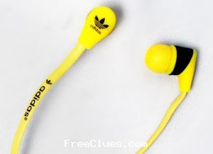 Rediff Buy 1 Get 1 Free on Adidas Stylish heavy Bass earphones just at Rs. 299/-