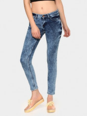 Abof Tokyo Talkies Women Indigo Blue Super Skinny Fit Jeans