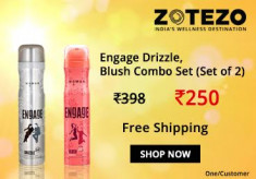 Zotezo Engage Drizzle & Blush Deo Spray Combo - 150ml Each, Pack of 2