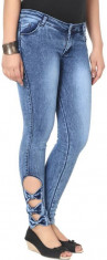 Flipkart Knight Vogue Slim Women's Light Blue Jeans