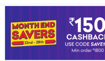 Grofers Grofers :- Get 15% Instant Discount upto 3000₹ on Orders Above 1250₹ when you pay using BOB Credit Cards