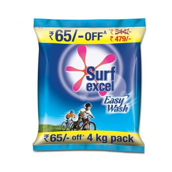 Amazon Surf Excel Easy Wash Detergent Powder - 4 kg