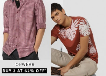 ajio Buy Any 3 Products at Flat 62% OFF + Free Shipping