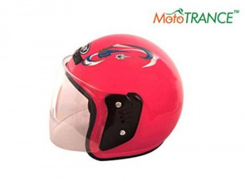 Amazon Mototrance FGN Open Face Helmet (Pink)