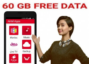 Airtel Get 60 GB Free 3G/4G Data For All Postpaid Users