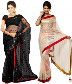 Snapdeal womens saree combo sale : pack of 2 saree starting @ Rs. 429/-