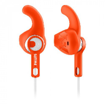 Cromaretail Philips SHQ1300OR ActionFit Sports Earphones - Orange