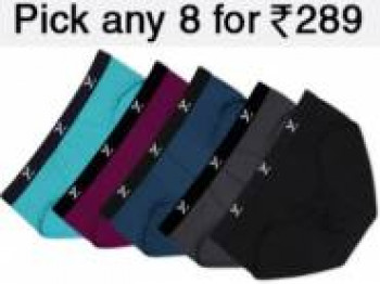 myvishal Men Brief 8 pices at Rs. 289 + Extra 10% OFF + FREE SHIPPING