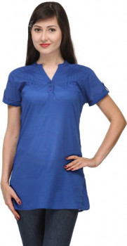 Flipkart India Inc Solid Women's Tunic at Rs 331