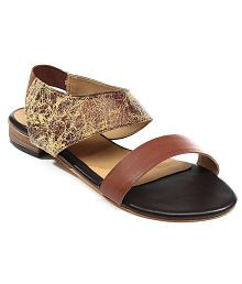 Snapdeal Lavie Brown Flats For Women