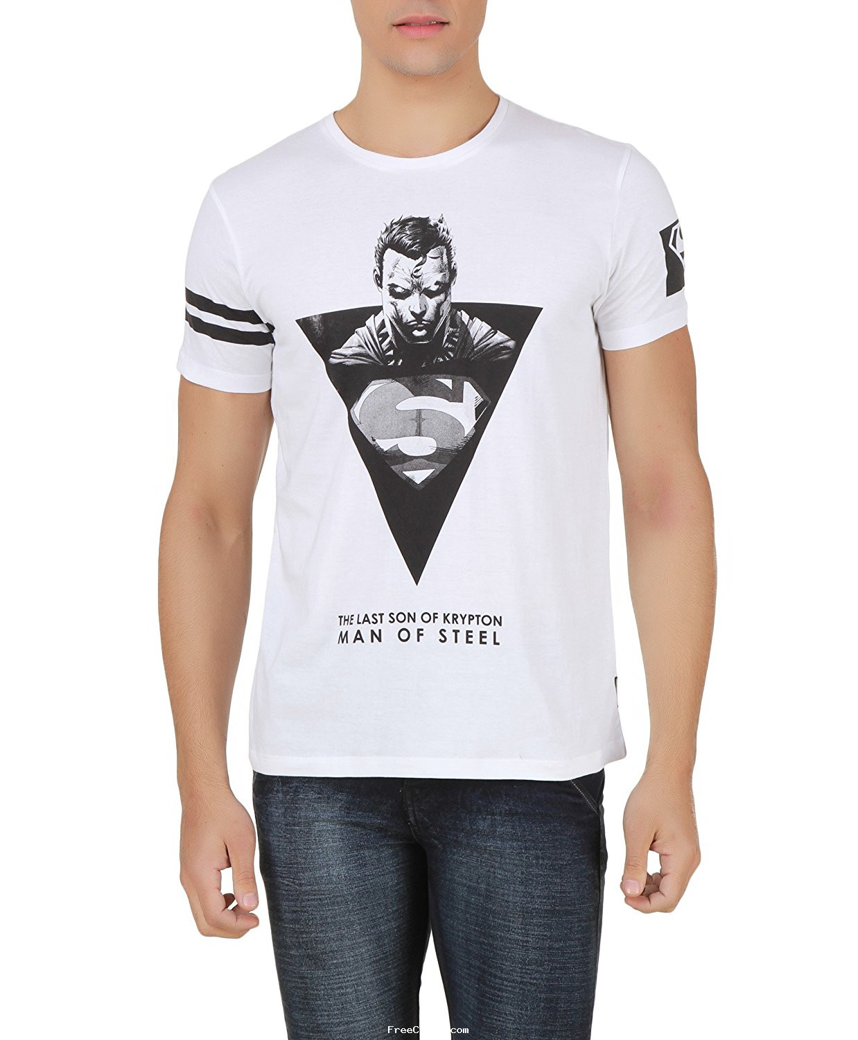 Amazon Superman Men's Cotton T-Shirt minimum 50% off