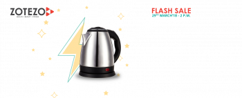 Paytm Loot Rs 1 sale Electric Kettle on 29 march 2 pm