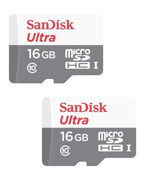 Moskart Buy 1 Get 1 Free SanDisk Ultra MicroSDHC 16GB Class 10