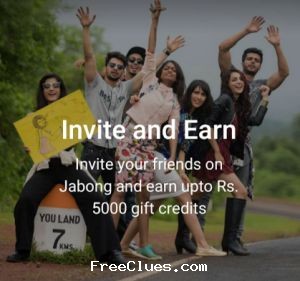 Jabong refer and earn offer : get Rs. 250 on download & 250 on invite