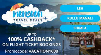 Paytm Upto 100% cashback offer on Flight ticket bookings code SUMMERFLY