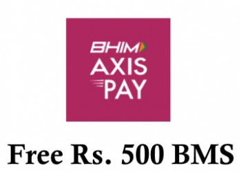 bookmyshow Get Free Rs. 500 Voucher From BHIM Axis Pay UPI app