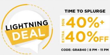 [6PM-12 Midnight] The evening show sale Up to 50% Off + Extra 20% off - Jabong