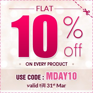 GiftstoIndia24x7 Flat 10% off on amazing Mother’s Day Gift Items
