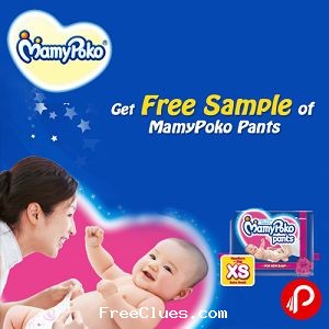 Free mamypoko pants for new born baby at rs. 0/-