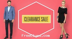 Jabong clearance sale : upto 70% off on mens & womens designer clothers