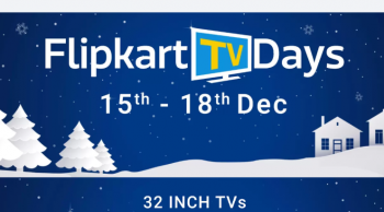 Big sale Flipkart Tv days sale start 15-18 DEC