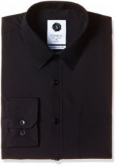 Amazon Symbol Men's Formal Solid Slim Fit Shirt