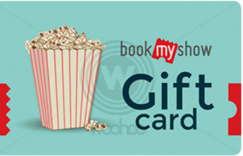 10% OFF on BookMyShow E-Gift Cards[21st to 25th December]