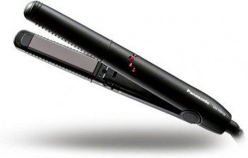 Panasonic 2 in 1 Straight and Curl EH-HV10-K62B Hair Straightener (Black and Red)