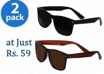 Paytm Austin Combo Of 2 Wayfarer Sunglasses From Rs. 59