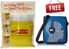 Amazon Maggi Pazzta Pack, 398g with Free MTV Bag