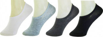 Flipkart Neska Moda Men & Women Solid No Show Socks (Pack of 4)