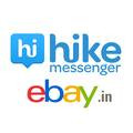 eBay Get 8% Off Coupon by Downloading Hike App