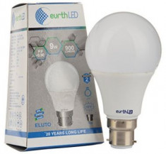Amazon Eurth LED Twist Lock 9-Watt LED Bulb (Pack of 1, Cool White)