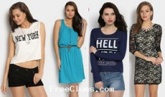 Abof girls tshirts, tanks tops starting at rs. 177/- only