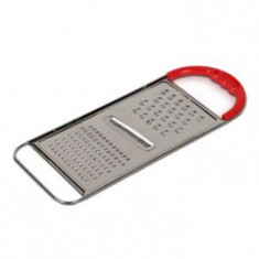 FabFurnish Living Essence Stainless Steel Flat Grater Silver And Red Rs. 8/-