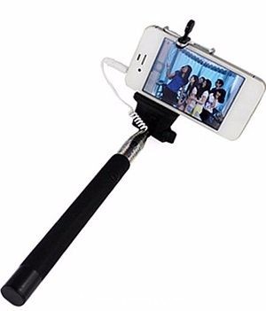 Moskart Flat 60% OFF Selfie Stick with Aux Cable