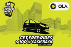 Olacabs ( mumbai user )Free Ride Offer: First Ola Ride Free for upto Rs. 100