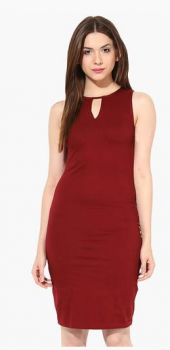Shoppersstop Flat 85% Off on Women Knee Length Dress at Just Rs. 299